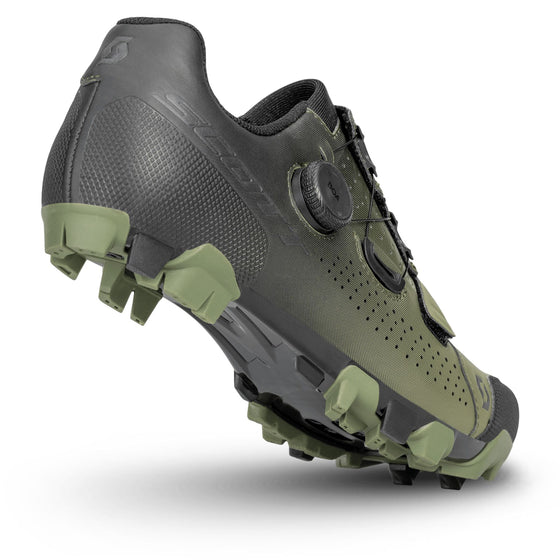 SCOTT MTB TEAM BOA Shoe Black/Fir Green