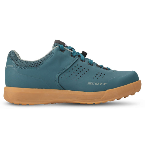 SCOTT - MTB SHR-ALP FLAT LACE LADY SHOE Petrol Blue/Mint Green