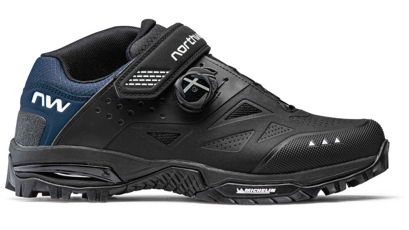 NORTHWAVE ENDURO MID 2 Black Deep Blue Bikeshoe4u